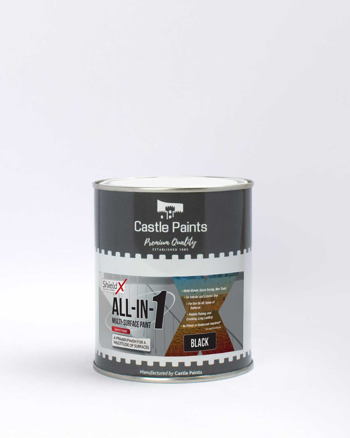 Castle Paints - Paint Manufacturing Specialists-ShieldX All In One ...